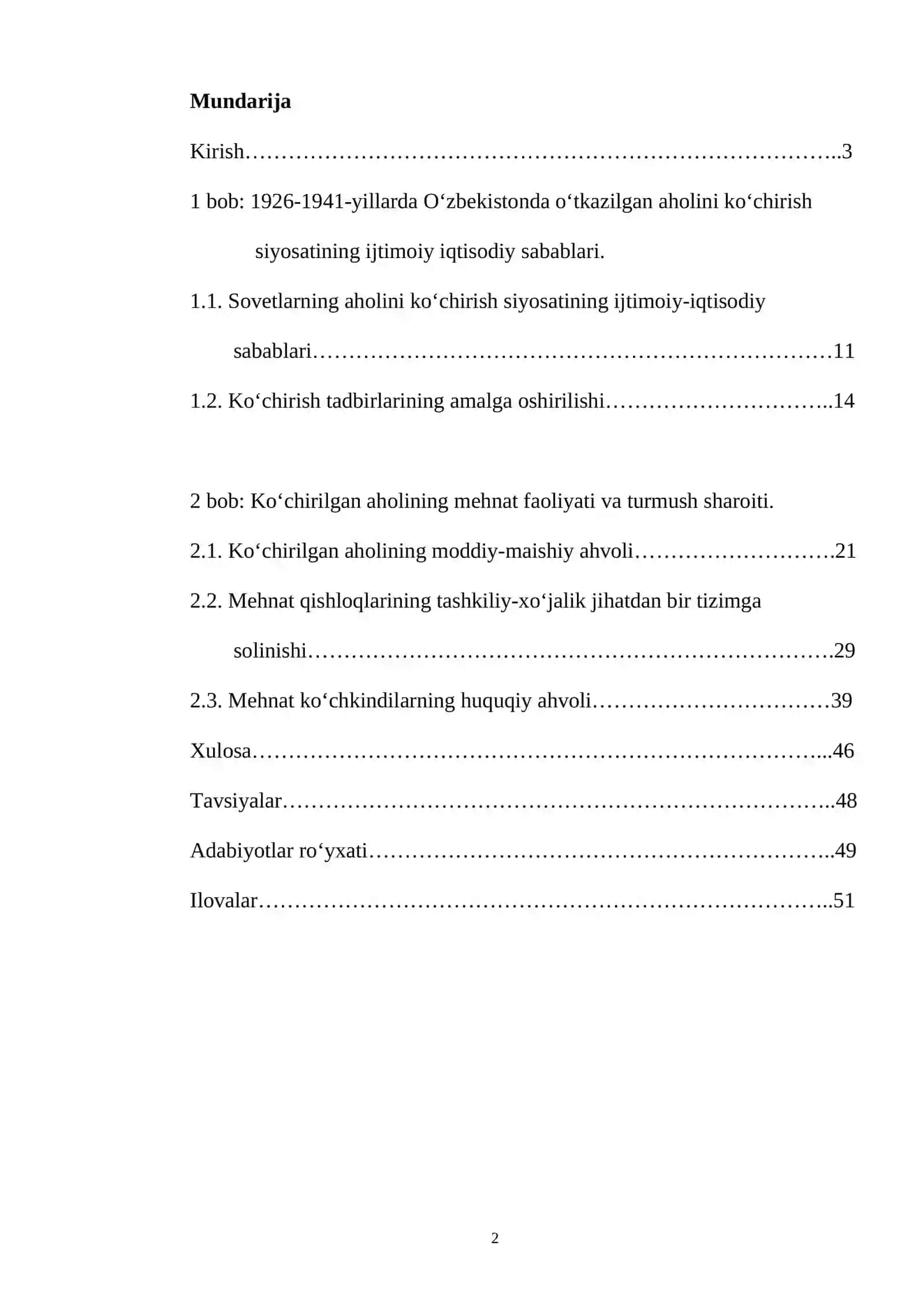 O’zbekistonda sovetlarning aholini ko’chirish siyosati va uning oqibatlari 2