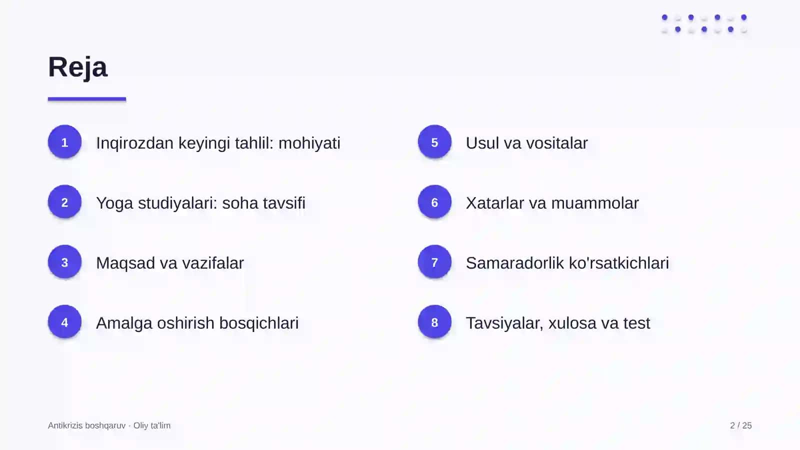 yoga studiyalarida inqirozdan keyingi tahlilni o'tkazish 3396 2