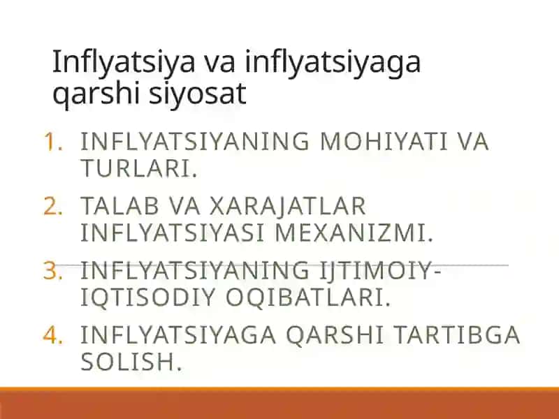 Pul inflatsiyasi 2