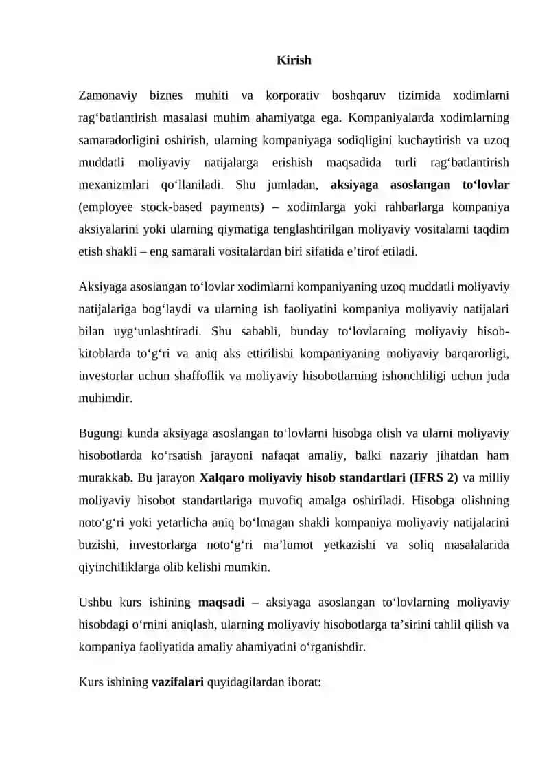 AKSIYAGA ASOSLANGAN TO‘LOVLARNING MOLIYAVIY HISOBDAGI O‘RNI 2