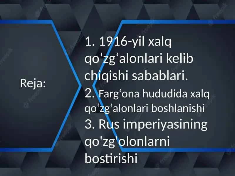 1916-yil Turkiston oʻlkasi xalq qoʻzgʻalonlari Fargʻona hududi miqyosida. 2