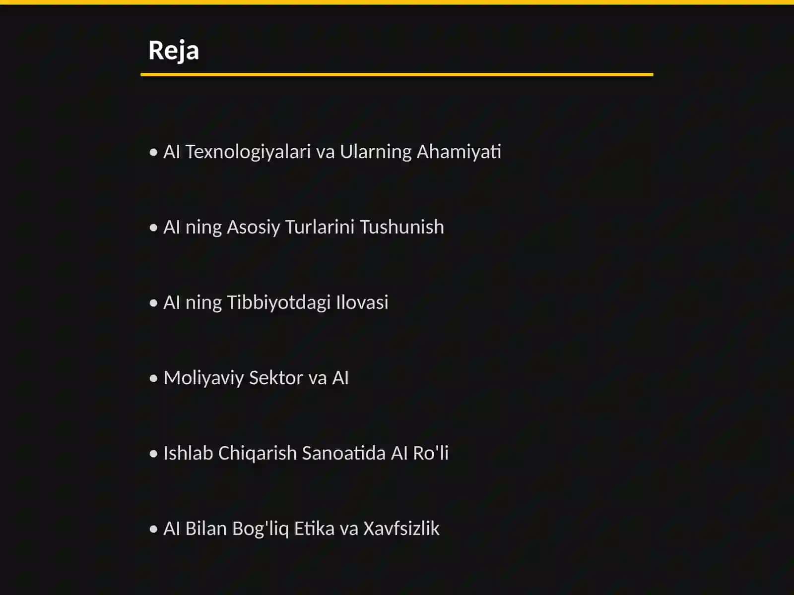 AI bilan ishlash 2