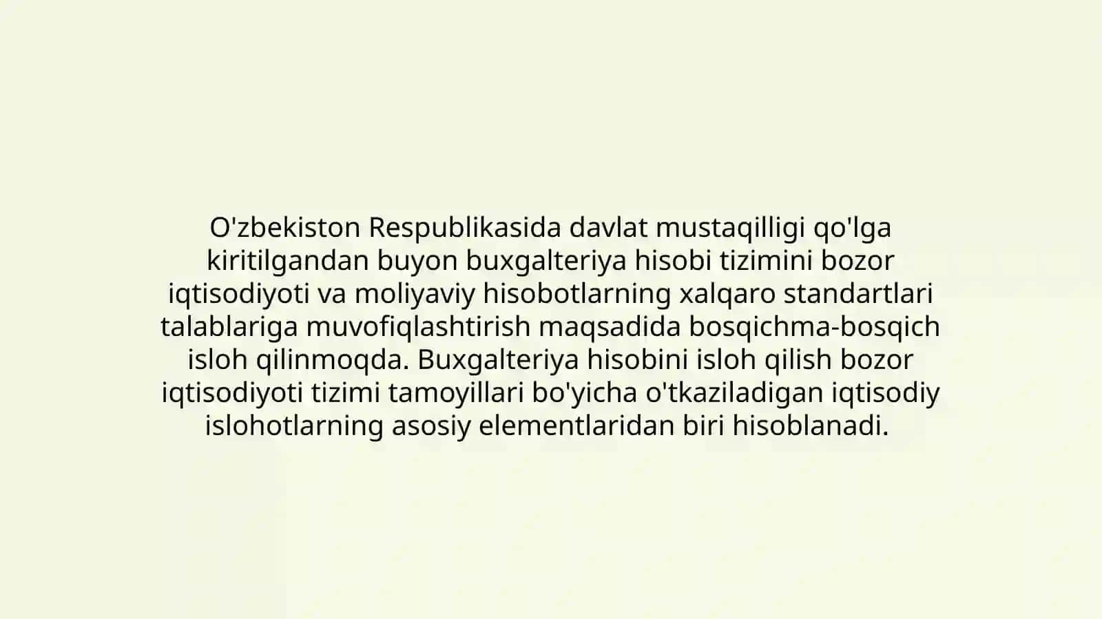BUXGALTERIYA HISOBOTINING MOHIYATI, AHAMIYATI VA TARKIBI 2