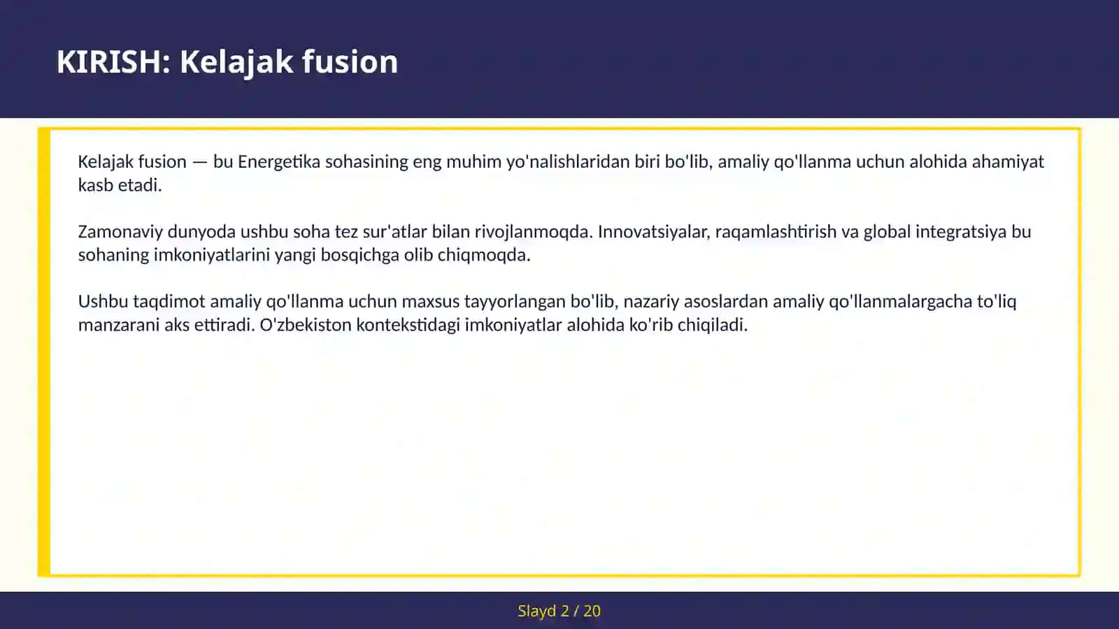 Kelajak Fusion 2