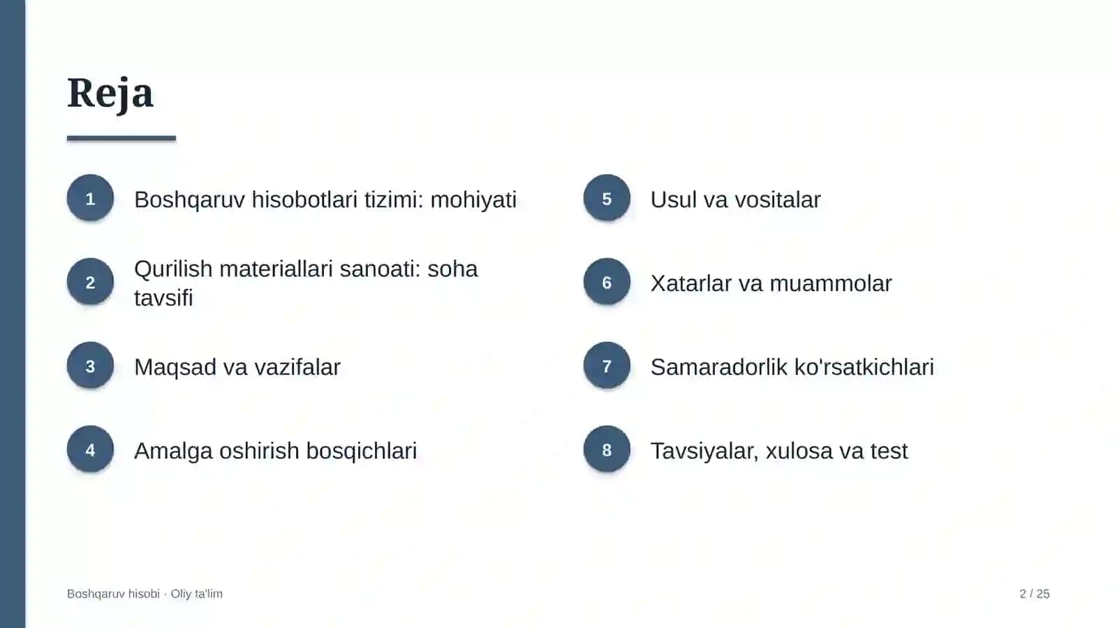 qurilish materiallari sanoatida boshqaruv hisobotlari tizimini yaratish 2967 2