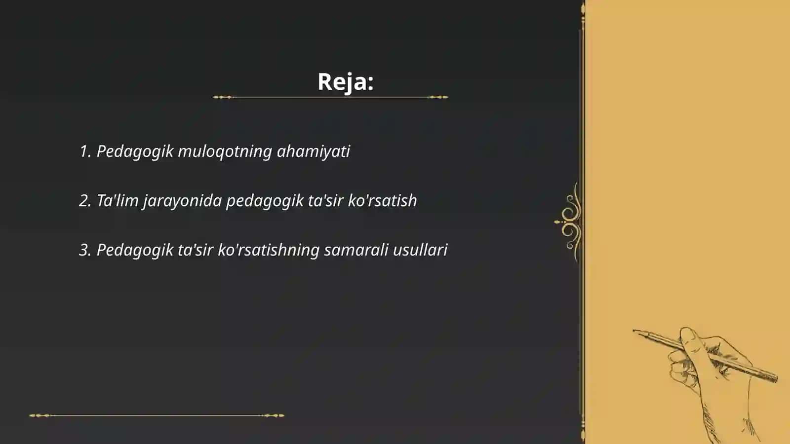 Pedagogik muloqot 2
