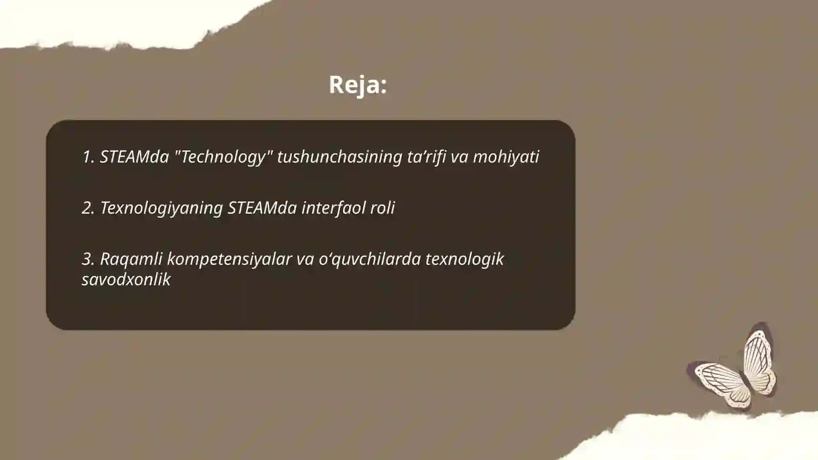 STEAM texnologiyasida "Technology" va uning oʼziga xos xususiyatlari 2
