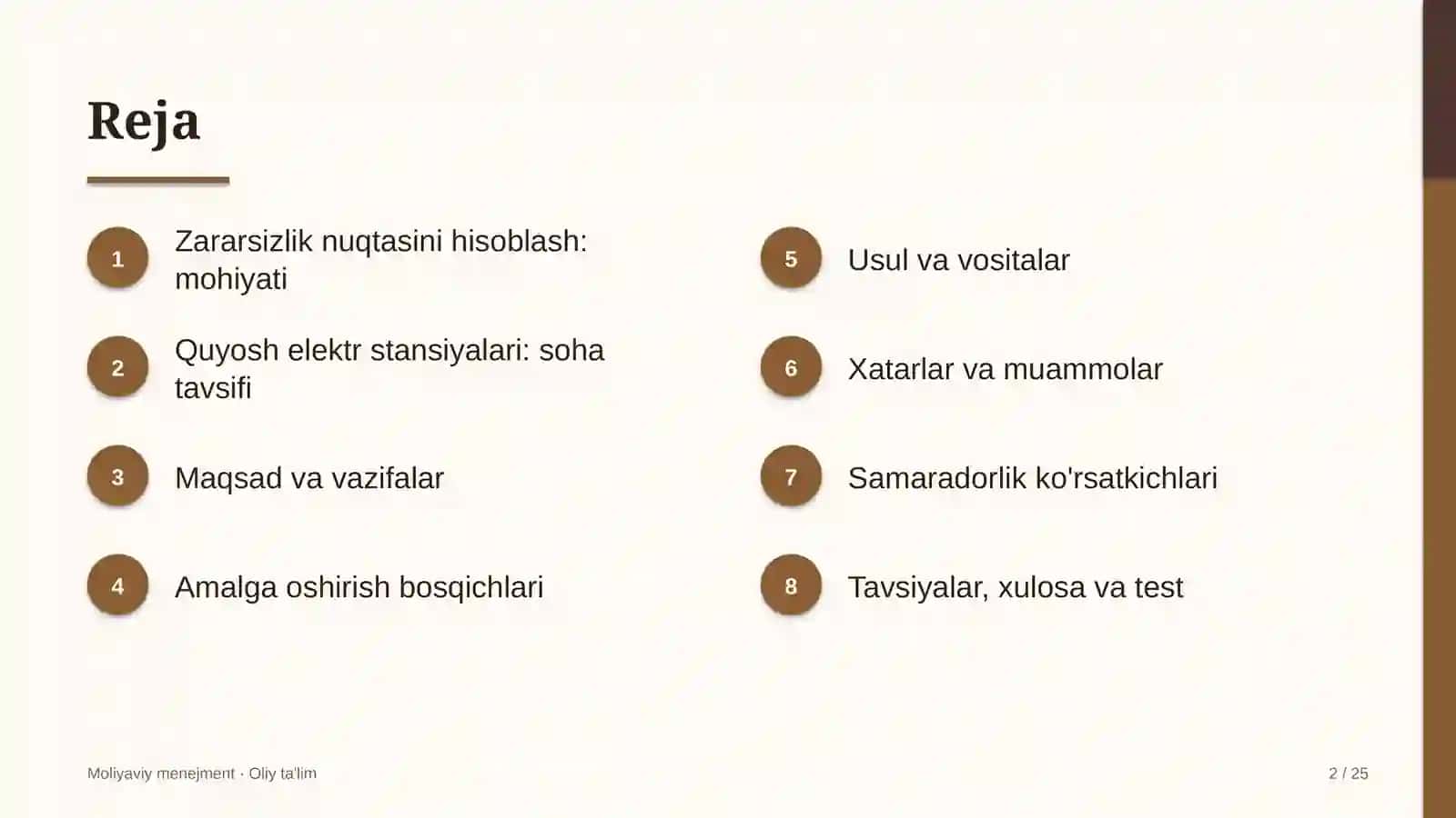 quyosh elektr stansiyalarida zararsizlik nuqtasini hisoblash 4499 2