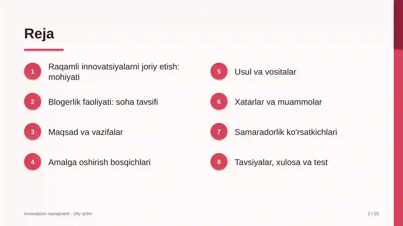 blogerlik faoliyatida raqamli innovatsiyalarni joriy etish 6054 2