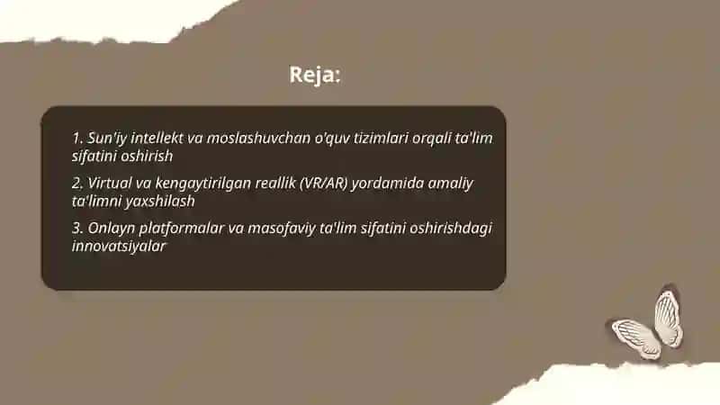 Innovatsiyalarning ta'lim sifatini oshirishga ta'siri 2