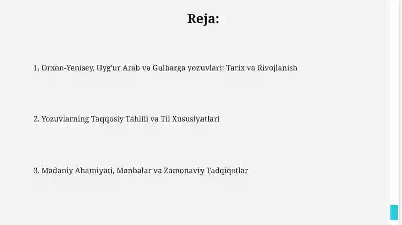 Orxon-Yenisey, Uyg'ur Arab va Gulbarga yozuvlari: Tarix va Rivojlanish 2