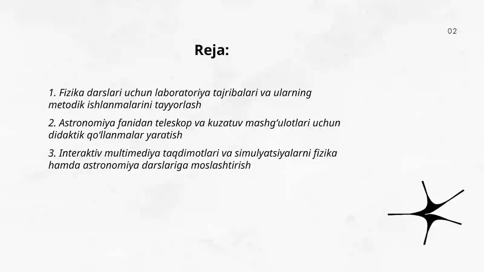 Fizika va astronomiya fanidan didaktik materiallarni tayyorlash 2