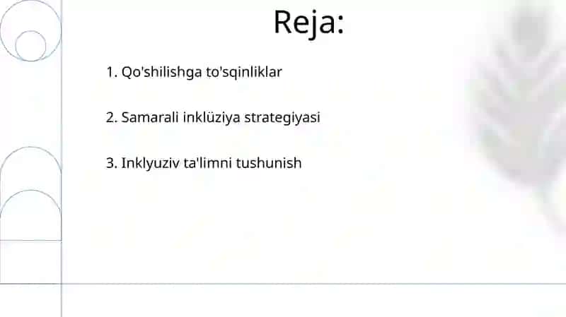 Imkoniyati cheklangan bolalarni inklyuziv taʼlim va tarbiyalash kontseptsiyasi 2