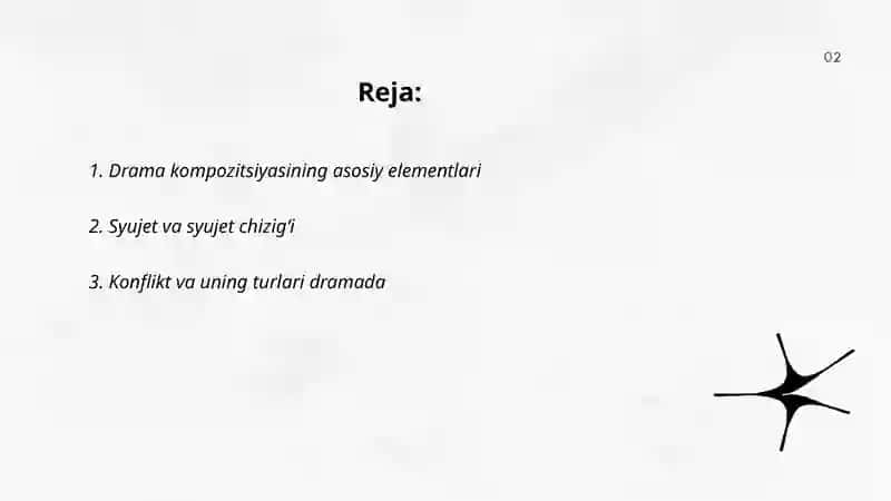 Drama kompozitsiyasi 2