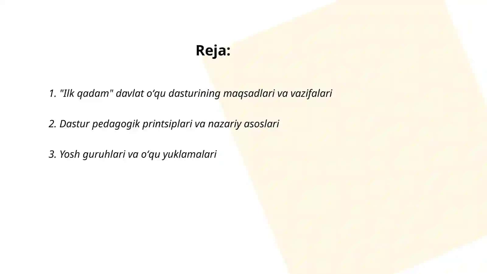 "Ilk qadam" davlat oʻqu dasturi 2