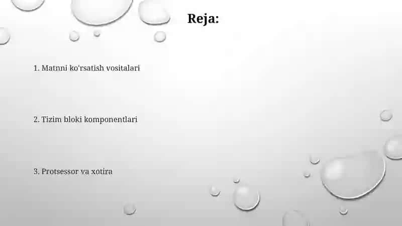 Matnni wakinlantiriw vositalari 2