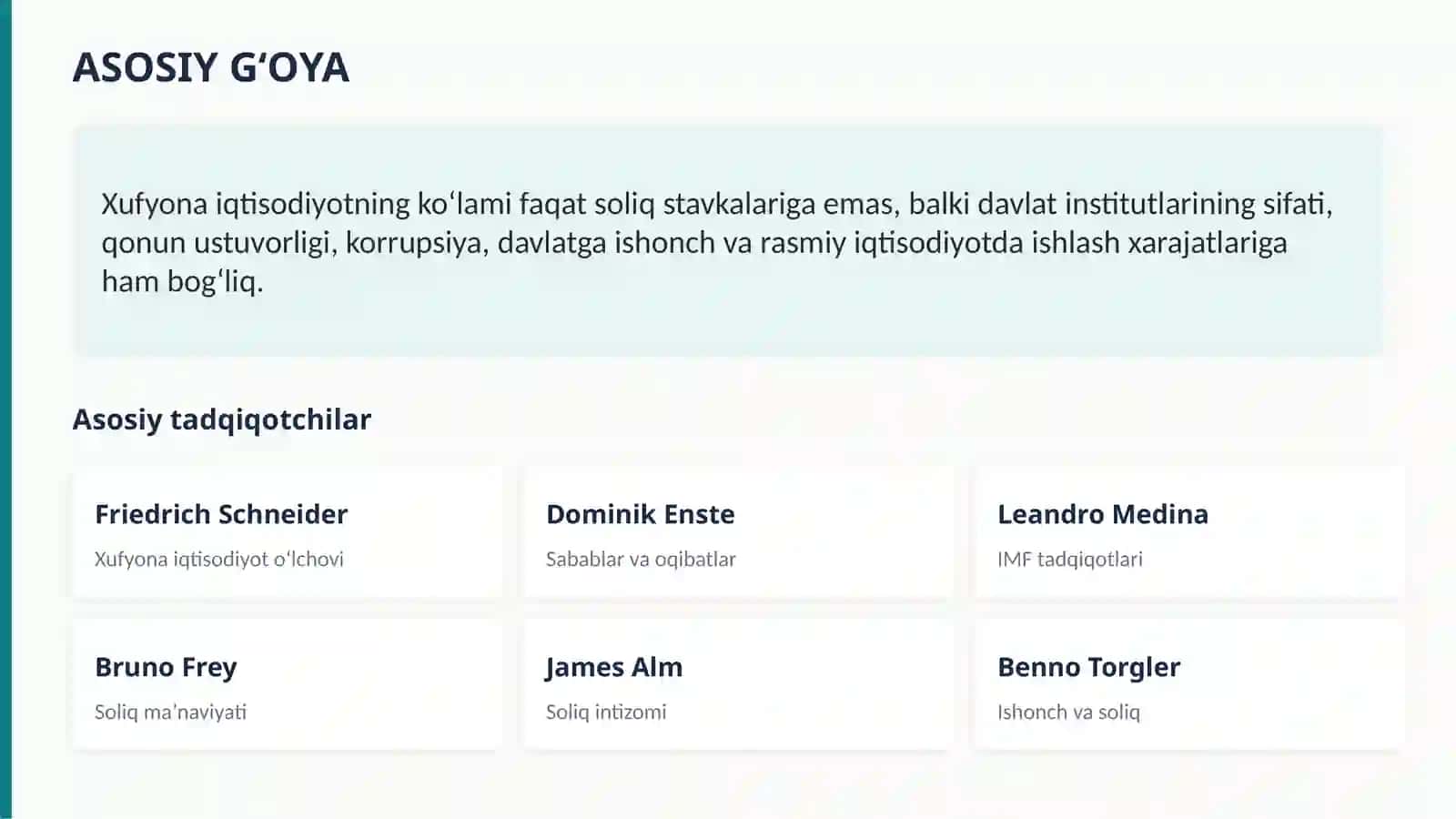 XUFYONA IQTISODIYOTNING INSTITUTSIONAL NAZARIYASI 2