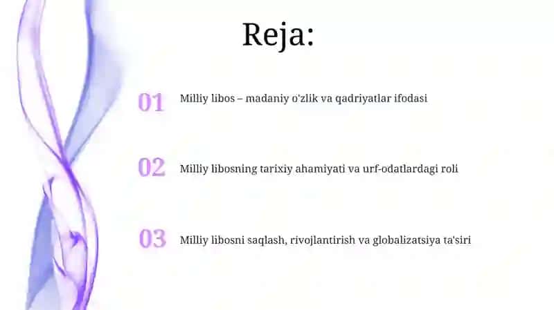 Milliy libos milliy qadriyat 2