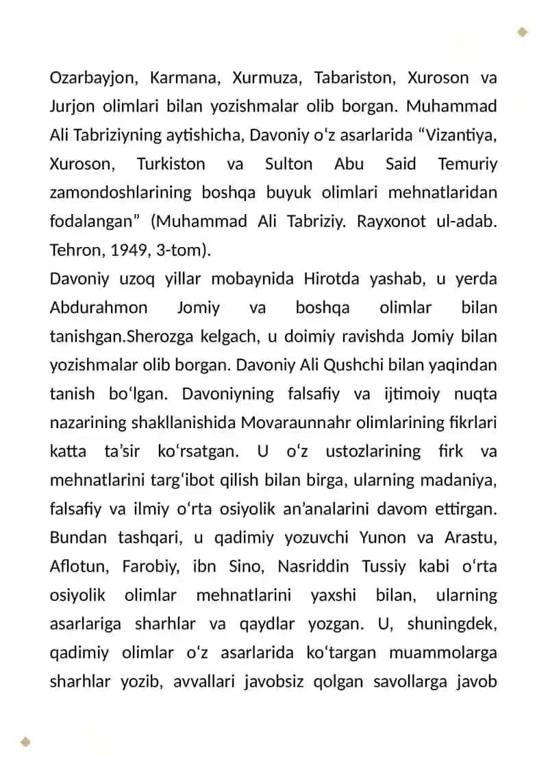 Jaloliddin Dovoniyning axloqiy qarashlari 2