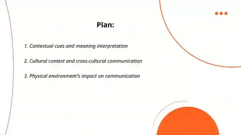 Exploring the role of context in communication 2