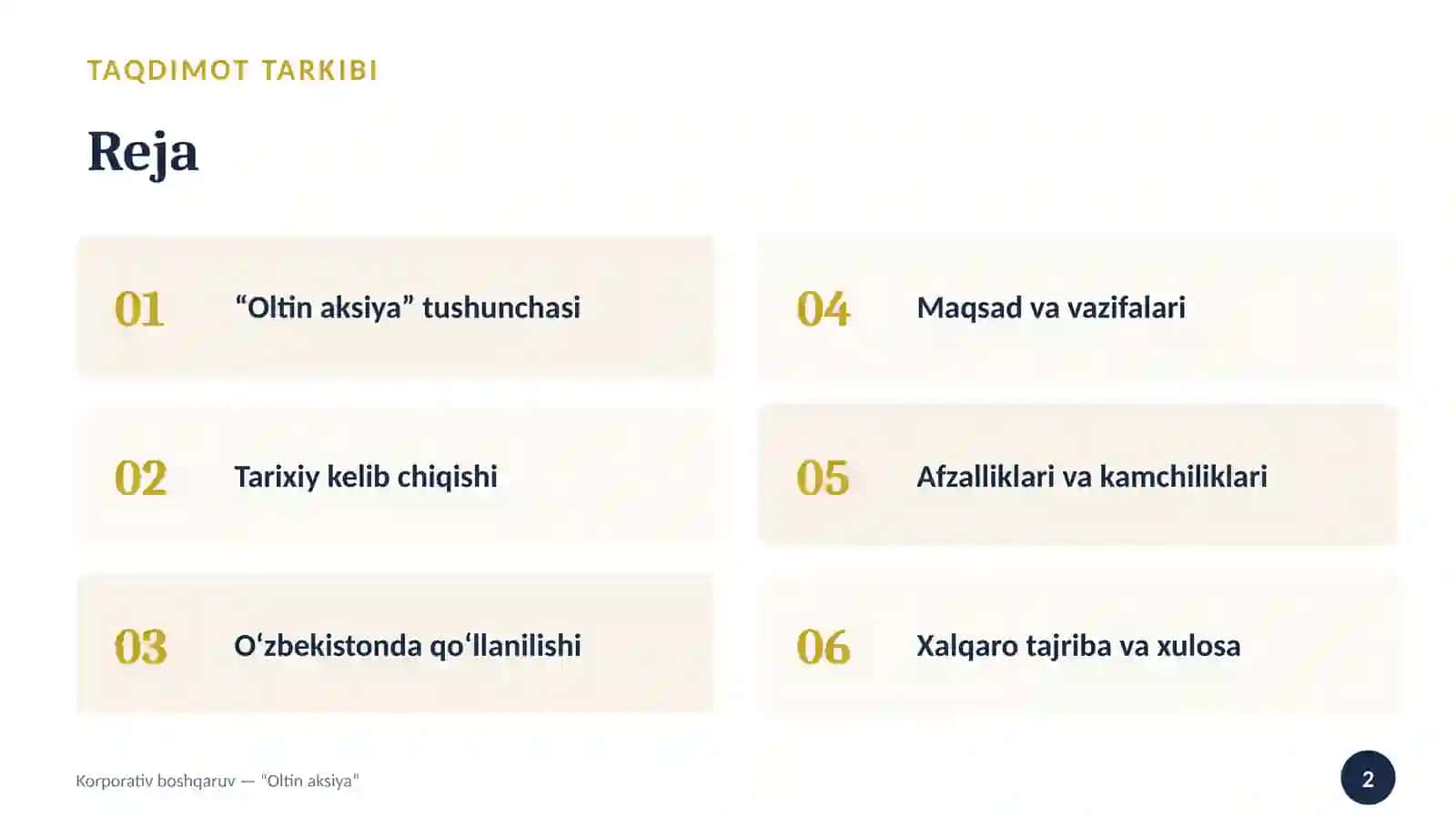 Oltin aksiya 2