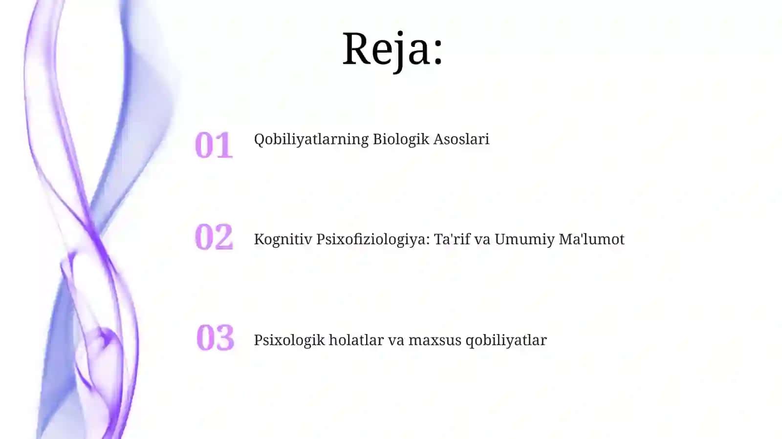 Intellektpsixofiziologiyasi. Alohida qobiliyatlarning biologik va psixologik shart-sharoitlari 2