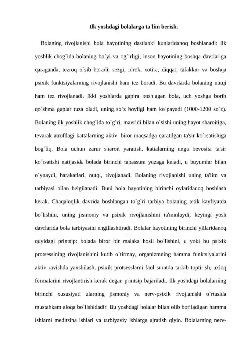 IJTIMOIY MAKTABGACHA TA'LIMNI TASHKIL ETISH VAZIFALARI 2