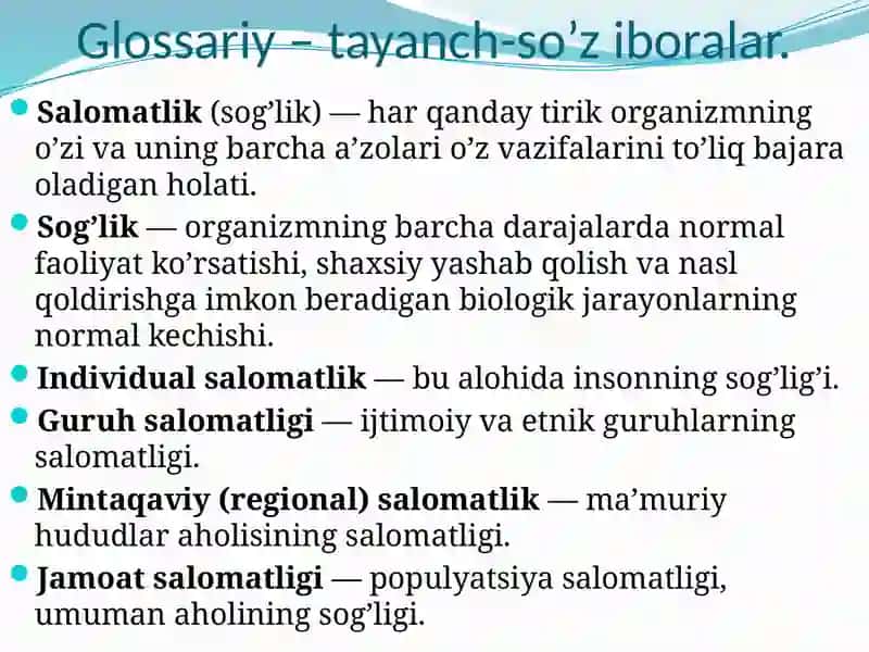 Hamshiralik ishiva salomatlik 2