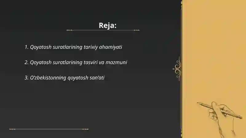 Qoyatosh suratlari hamda uni oʻrganilishi 2