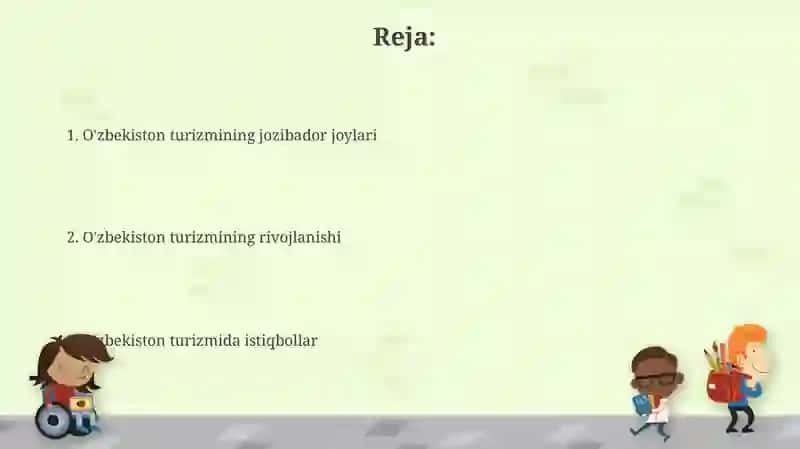 Õzbekiston turizimi 2