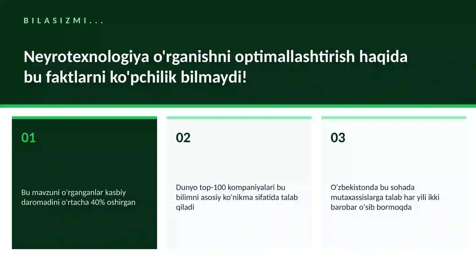 NEYROTEXNOLOGIYA VA MIYA 2