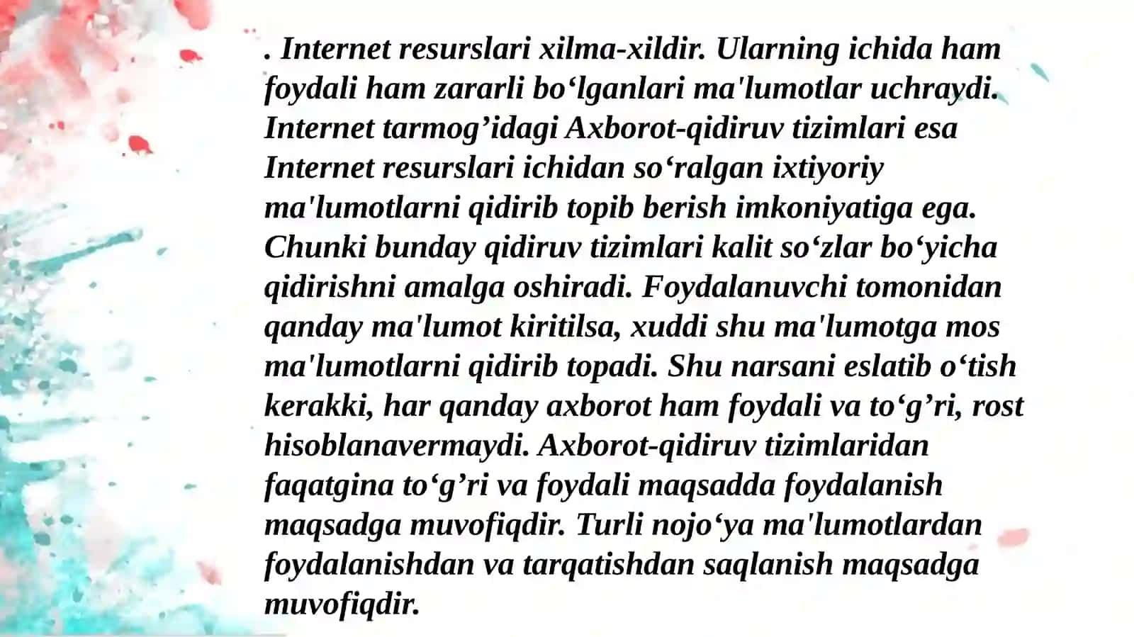 Tarixiy tadqiqotdagi qidiruv tizimlarining foydalanish va elektron kutubxonalar va arxivlar bilan ishlash 2