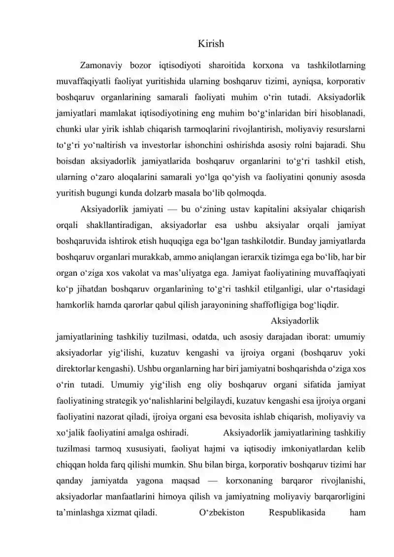 Korporativ tuzilmalarda tashkiliy boshqaruv tuzilmasi 2