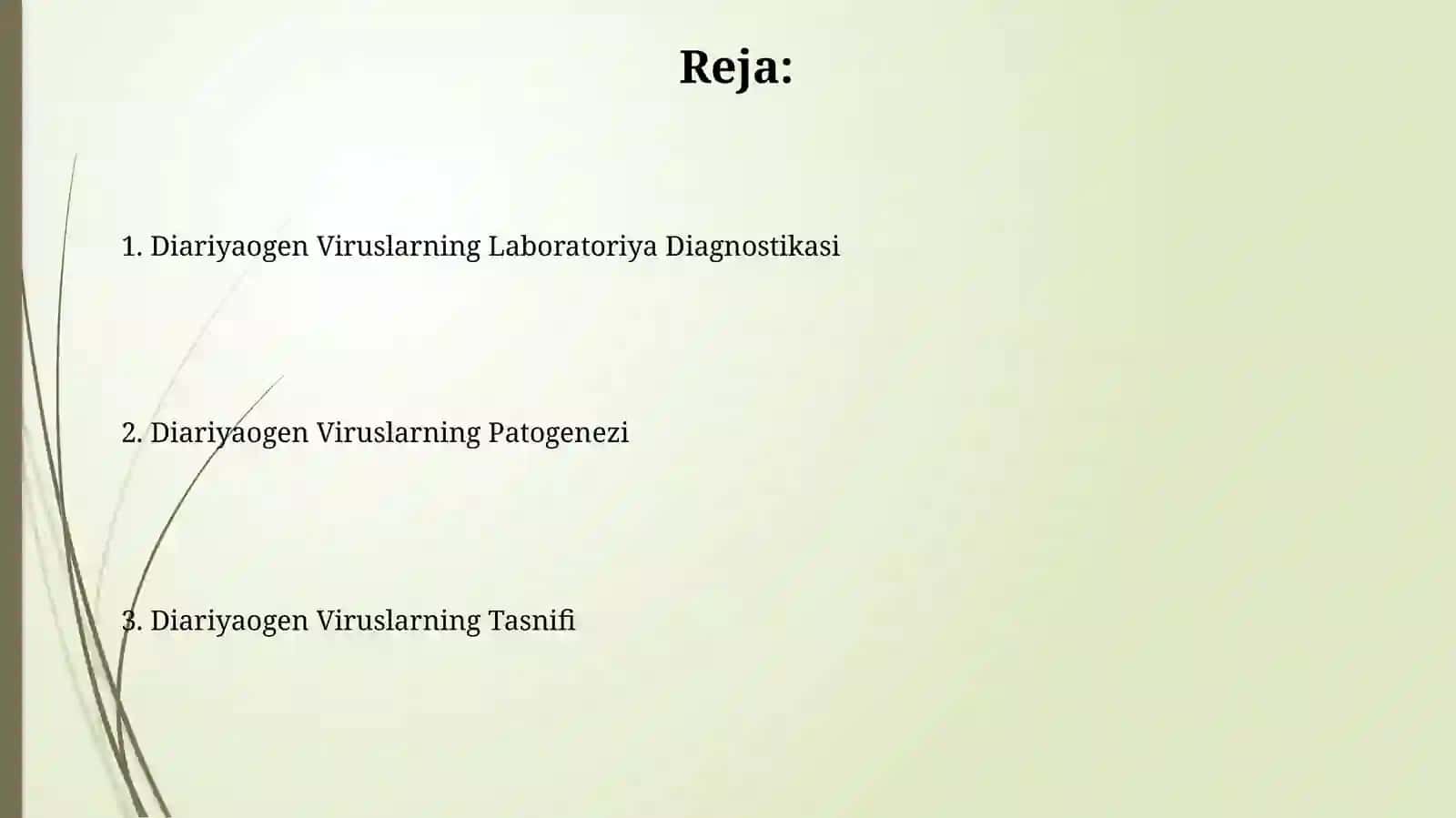 Diareyagen viruslar, klassifikasiyasi, patogenezi, laboratoriya tashhisi 2