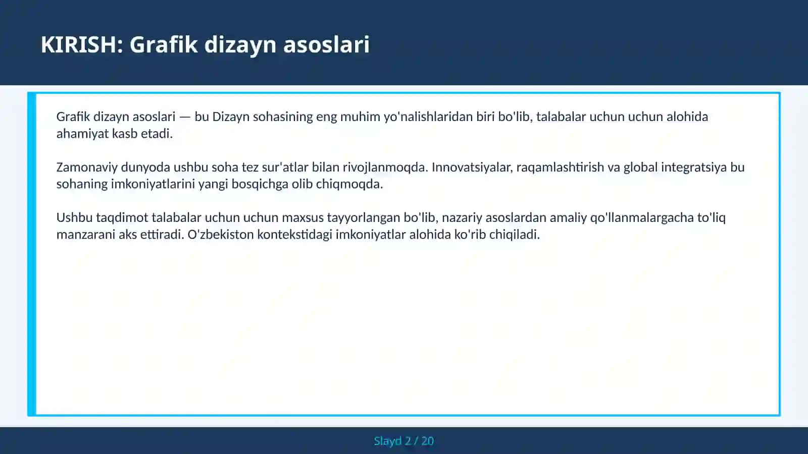 GRAFIK DIZAYN ASOSLARI 2