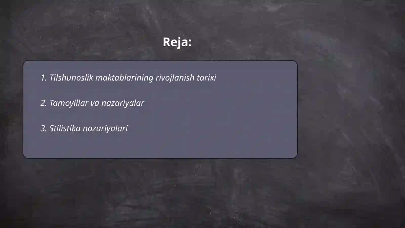Tilshunoslik maktablari taʼlimotining asosiy mohiyati 2