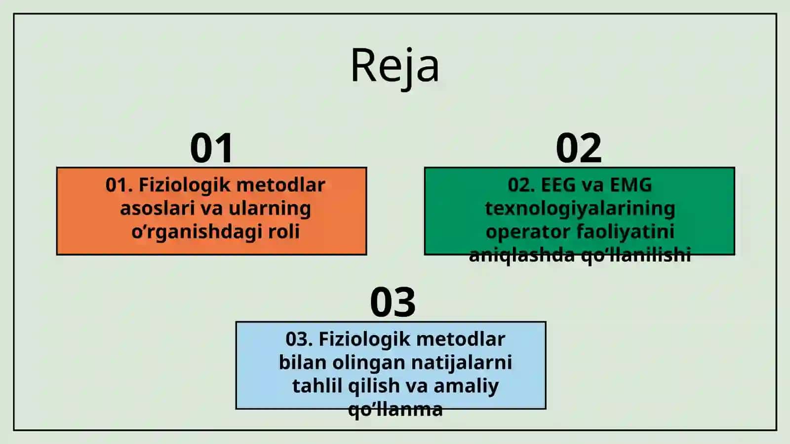 Operator faoliyatini o’rganishga qaratilgan fiziologik metodlar 2