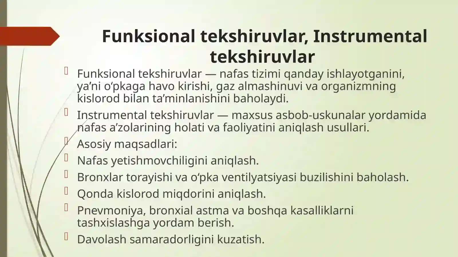 Bolalardan afasazolari kasalliklari funksional instrumental tekshiruvlar 2