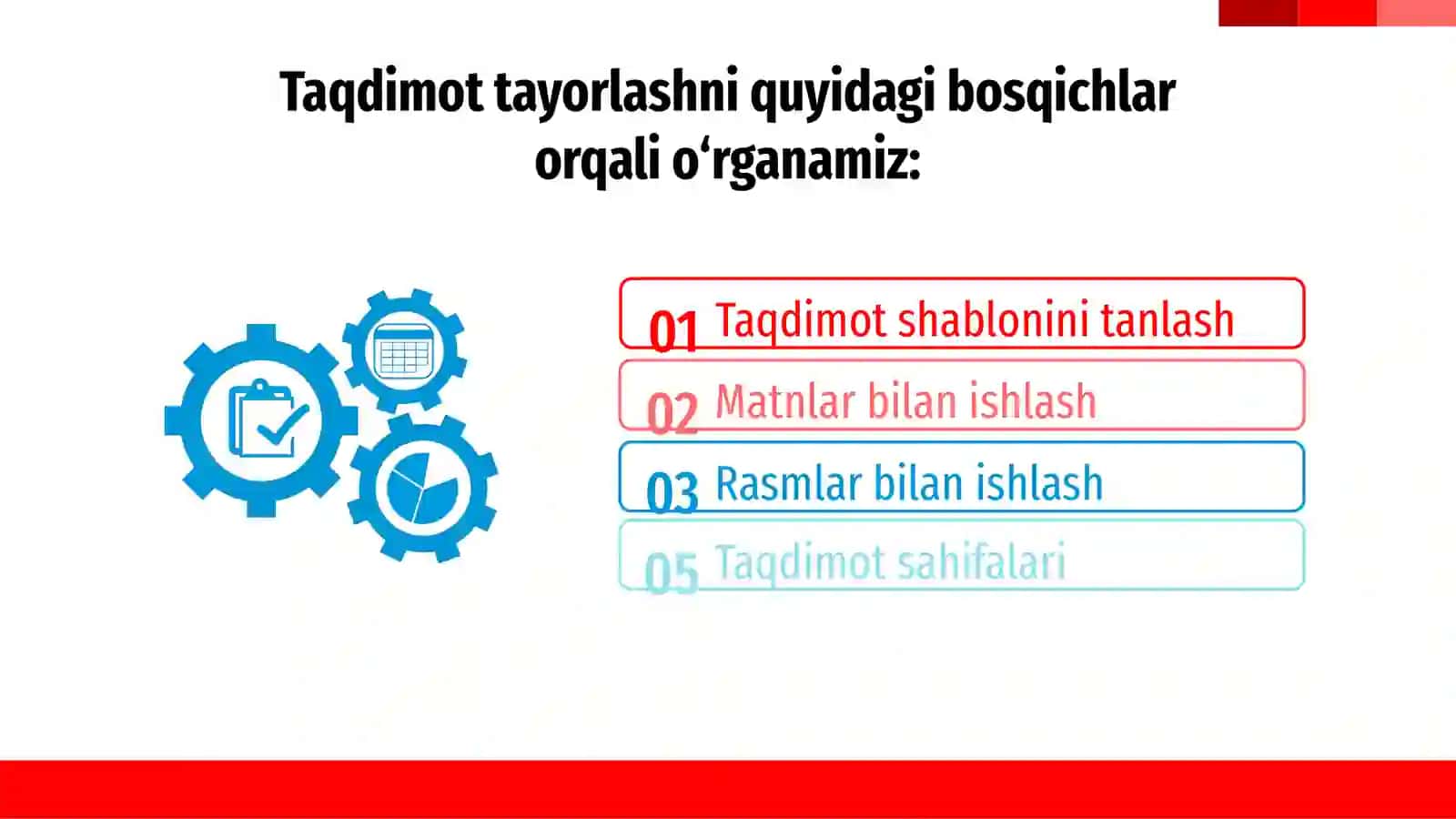 Taqdimot qo'llanma 2