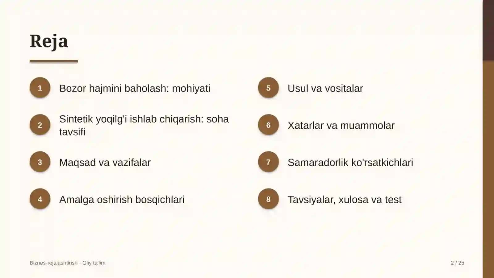 sintetik yoqilg'i ishlab chiqarishda bozor hajmini baholash 2086 2