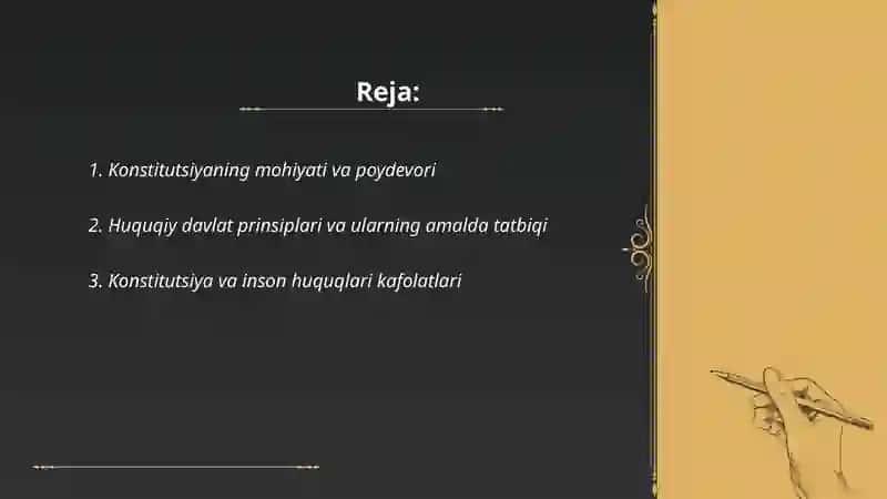 Konstitutsiya- huquqiy davlat va baxtiyor jamiyat poydevori 2
