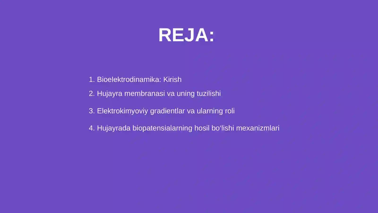 Bioelektrodinamika 2