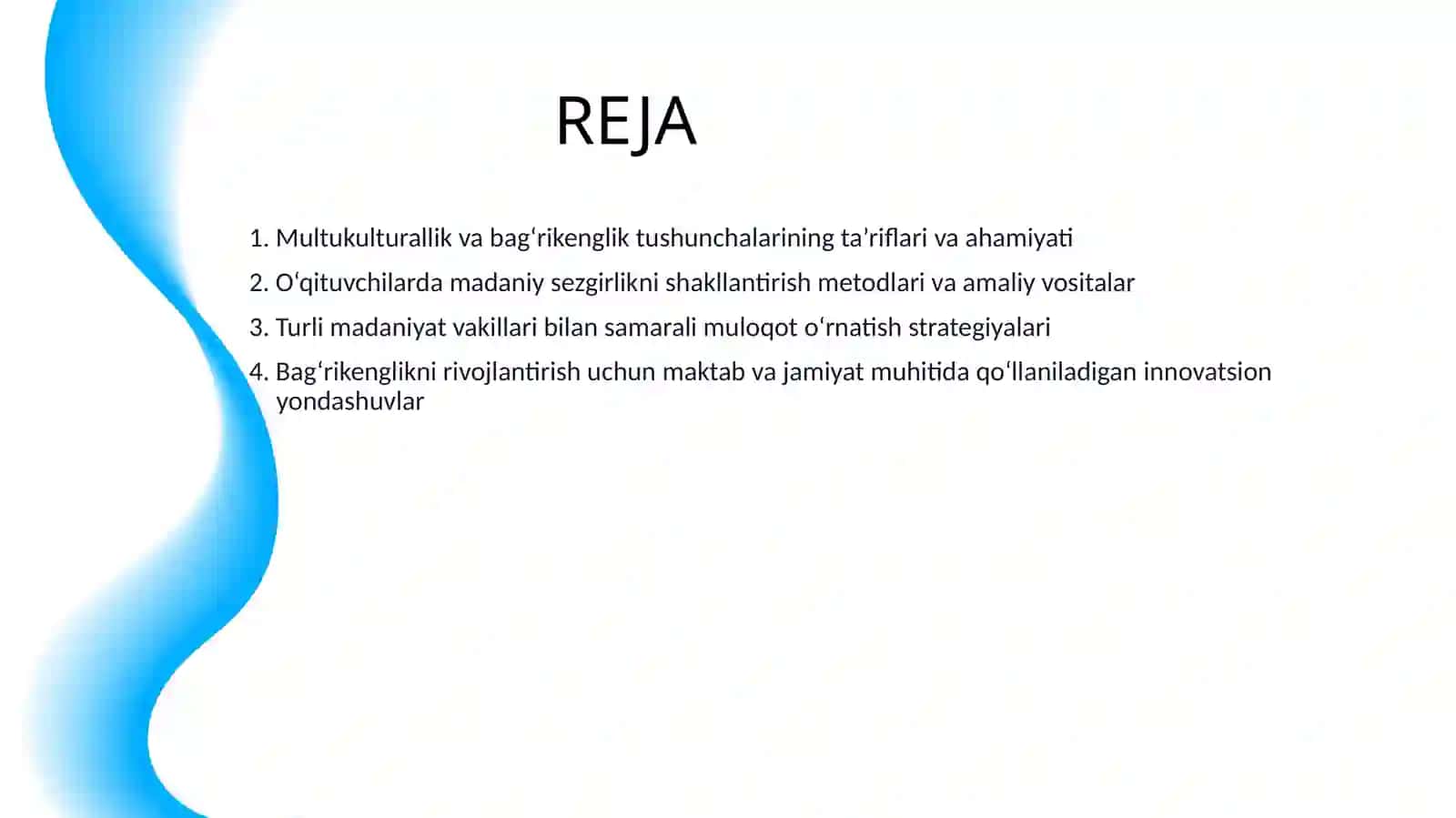 BO‘LAJAK O‘QITUVCHILARDA MULTUKULTURALLIK VA BAG‘RIKENGLIKNI RIVOJLANTIRISH 2
