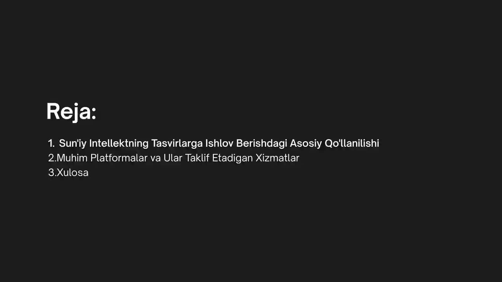 Sun'iy Intellektning Tasvirlarga Ishlov Berishdagi Asosiy Qo'llanilishi 2