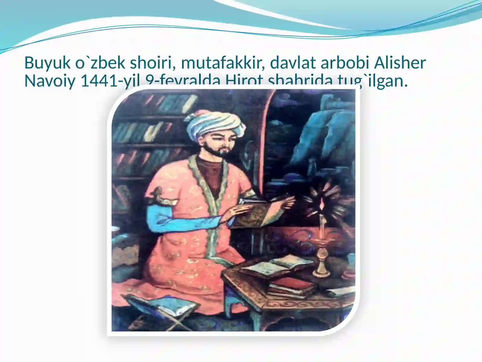 Alisher  Navoiy-g’azal  mulkining  sultoni 2