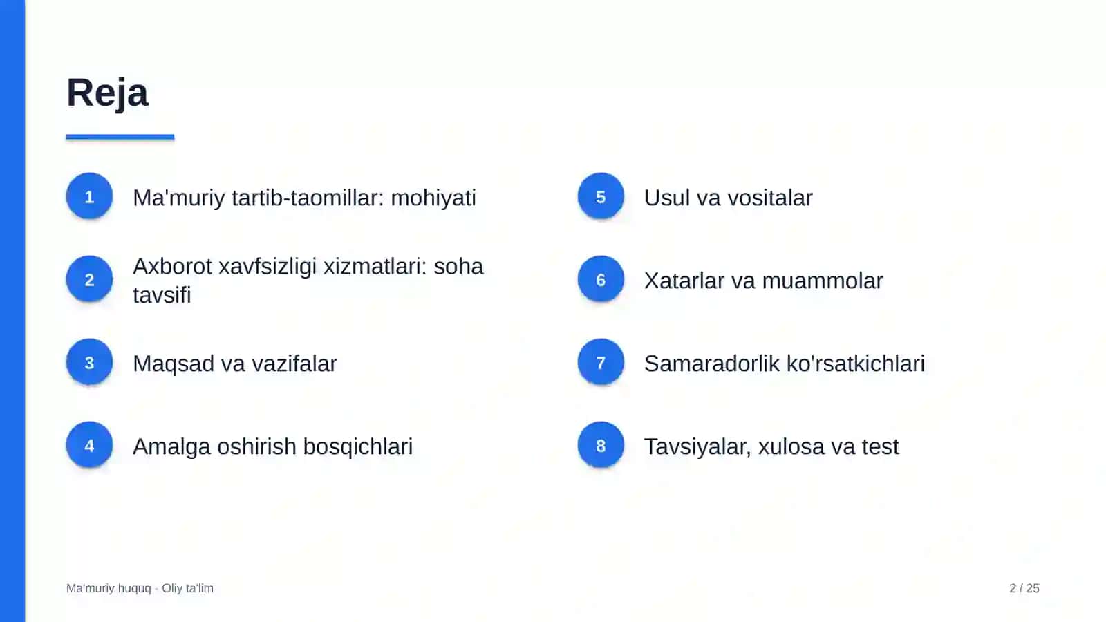 Ma'muriy tartib-taomillar: mohiyati 2