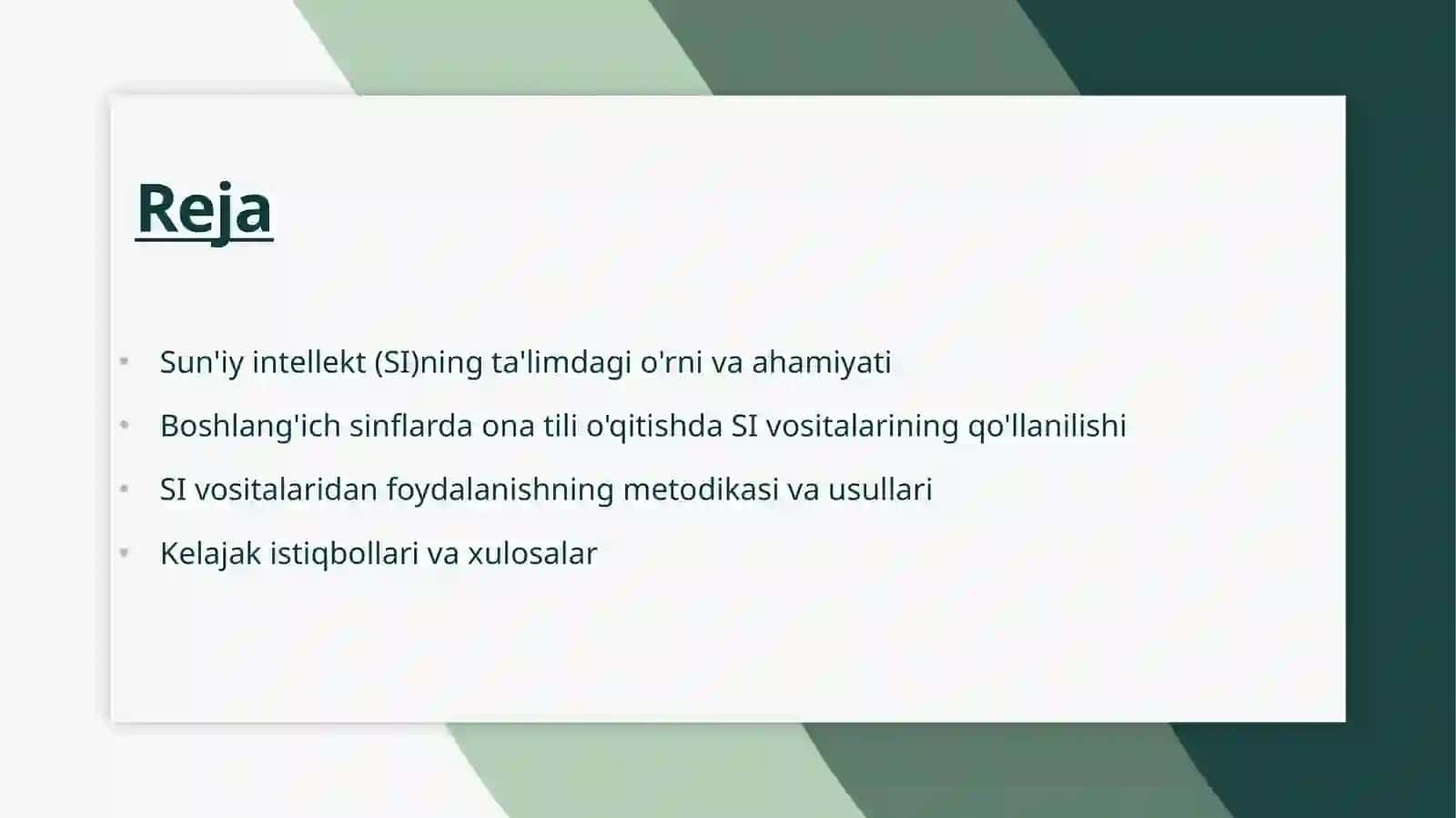 Boshlang'ich sinflarda ona tili darslarida sun'iy intellekt vositalardan foydalanish metodikasi 2