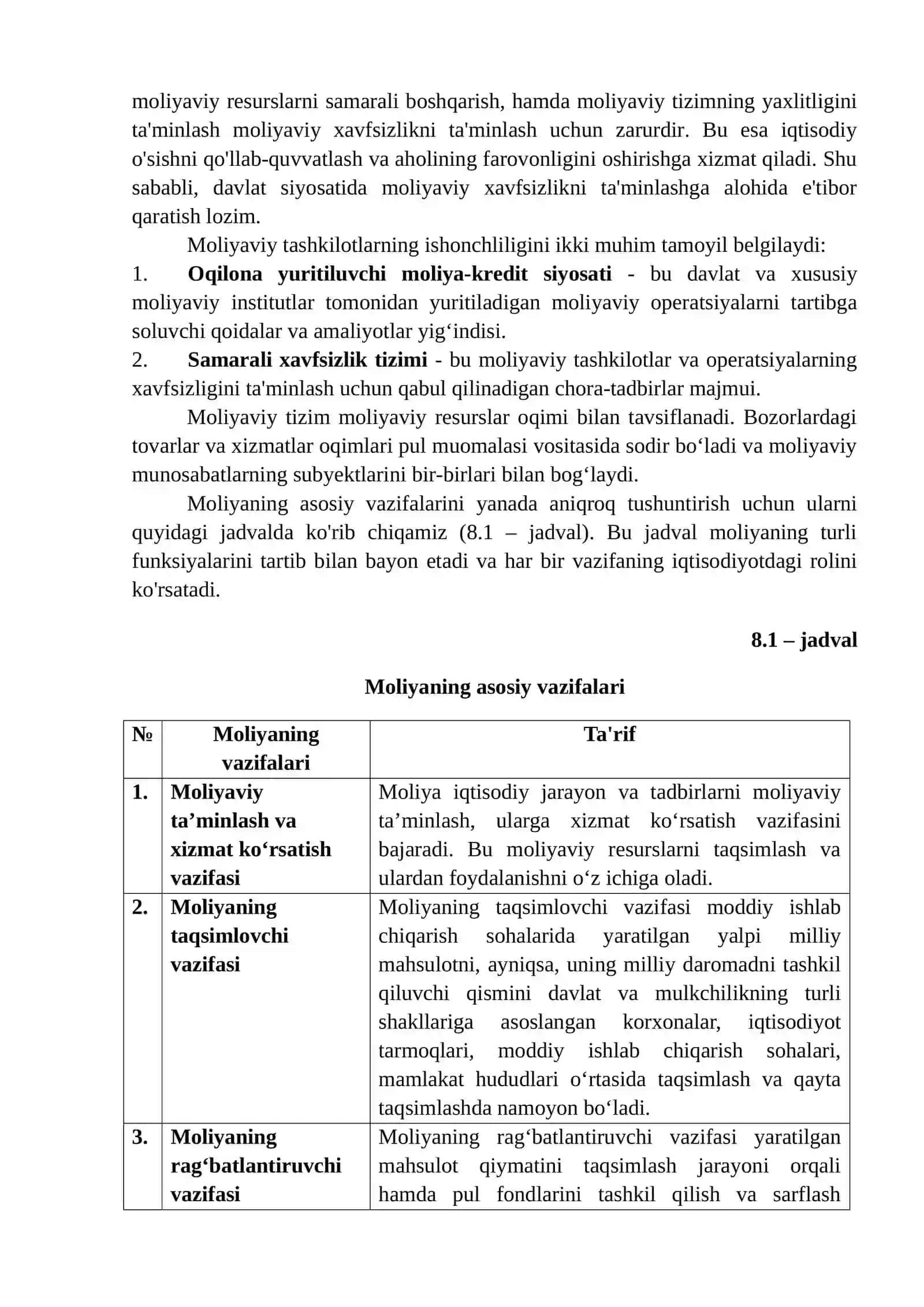 Moliyaviy xavfsizlik 2