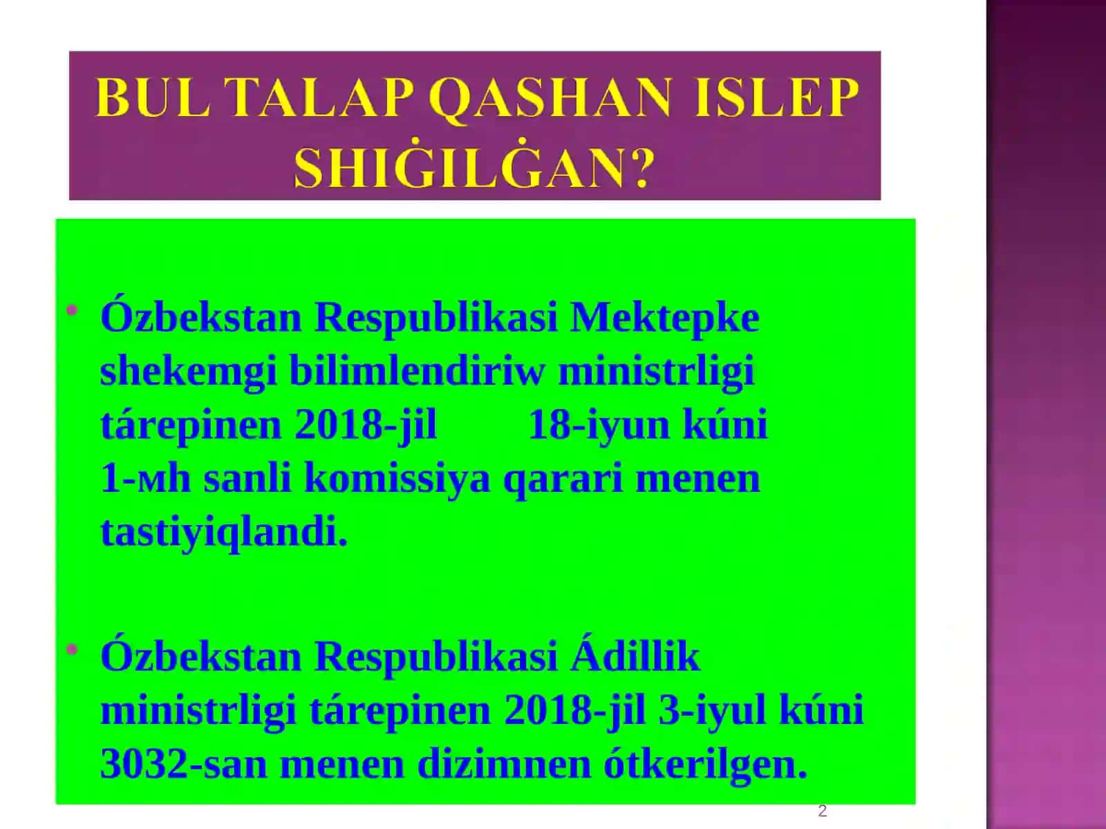 Ilk va Maktabgacha Yosh Bolalar Rivojlanishi 2