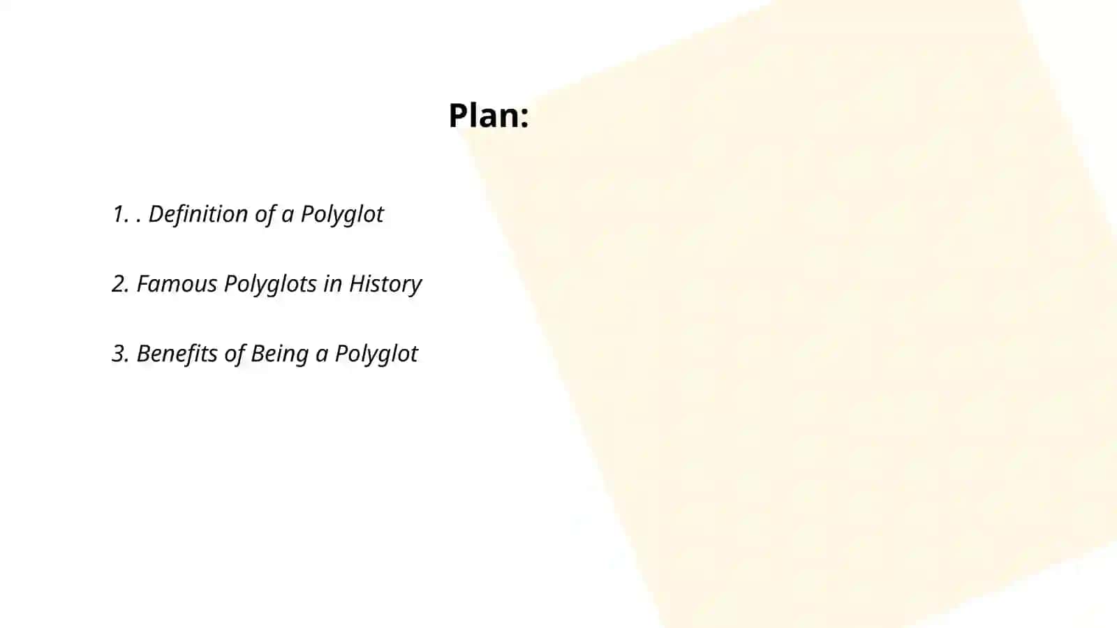 Polyglot kimdir? O'qish uchun 2